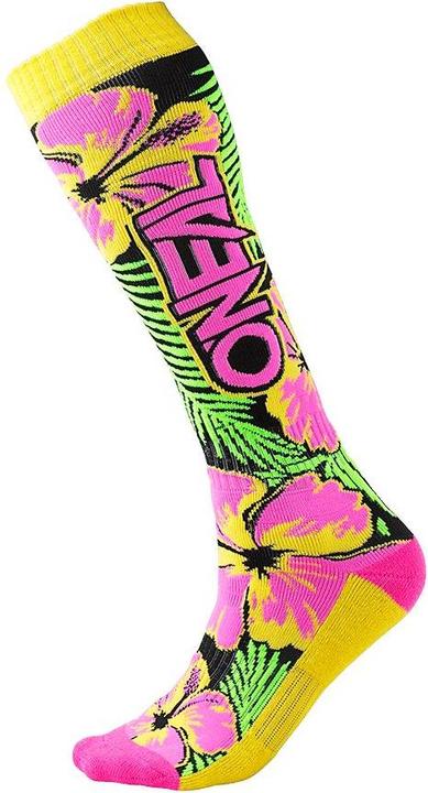 O Neal ONEAL PRO MX ISLAND Socken pink-grün-gelb one size (One Size)