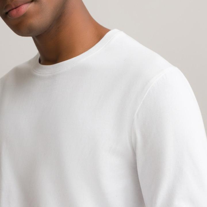 Produktbild La Redoute Collections Shirt mit rundem Ausschnitt (L)