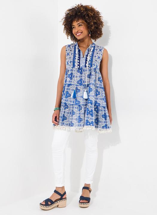 Produktbild Joe Browns Pom Pom Trim Tassel Tie Relaxed Tunic (10)