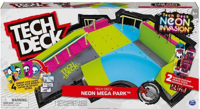 Actual product image NoName Tech Deck Neon Mega Ramp