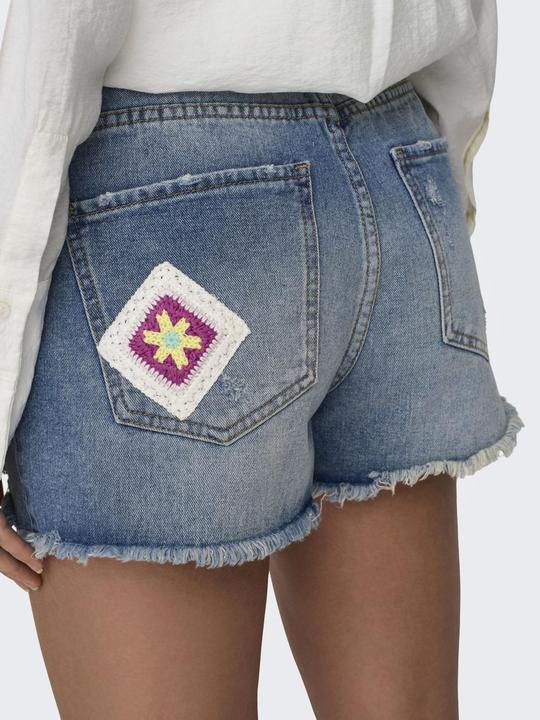 Actual product image Only ONLZUMA Hohe Taille Normal geschnitten Jeans-Shorts Jeans-Shorts (XS)