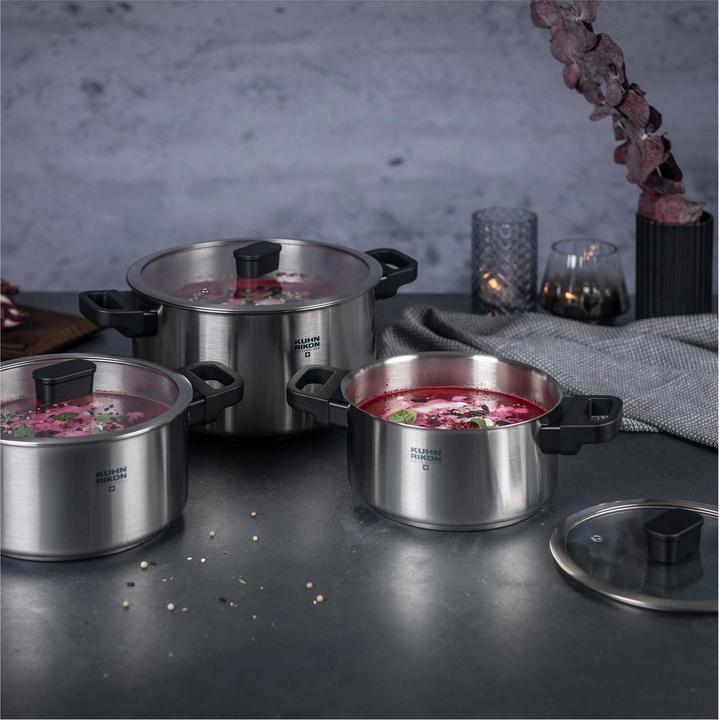 Immagine prodotto Kuhn Rikon Pentola da cucina Locarno 2.0 L (18 cm, Pentola, Acciaio inossidabile)