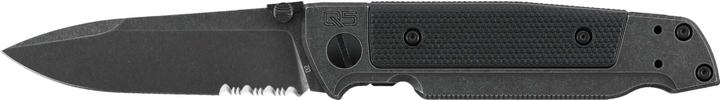 Image du produit Walther Q5 Steel Frame Folder Blackwash Serrated (couteau en acier inoxydable)