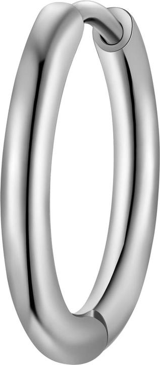 Actual product image True Rebels Men's hoop earrings - 36796 (Stainless steel)