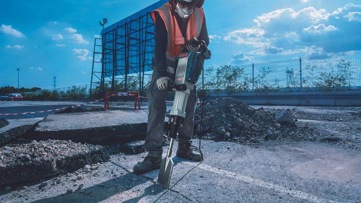 Actual product image Bosch Professional Zubehör PRO HEX 30 asphalt cutter, 125 x 400 mm (125 mm)