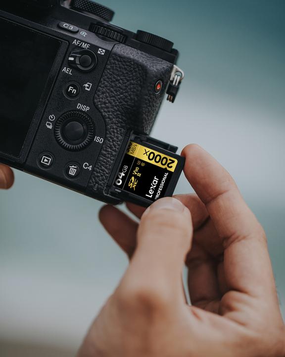 Produktbild Lexar Professional 2000x (128 GB, SDXC, U3, UHS-II)