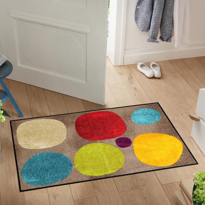 Image du produit Salonloewe Broken Dots Clean Run Mat et Tapis de bain (75 x 120 cm)