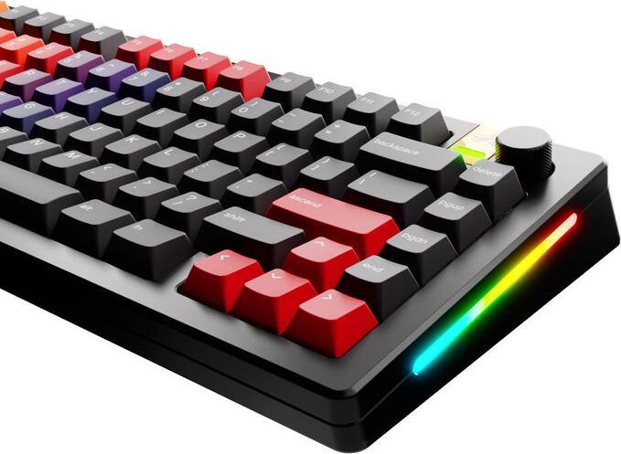 Produktbild Glorious GPBT Gradient Keycaps, ANSI Layout (US), PBT, Dye-Sub - Celestial Fire