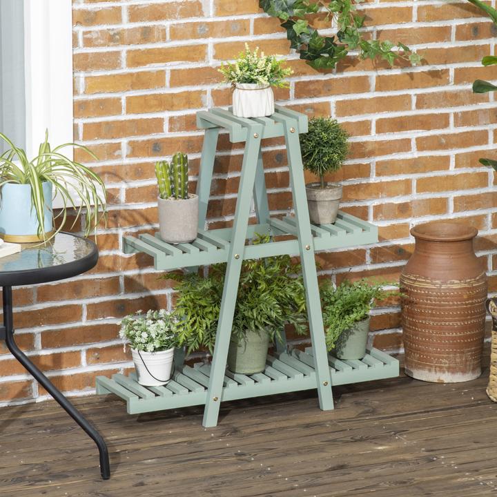 Actual product image Outsunny Plant stand with 3 steps