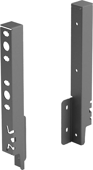Produktbild Hettich Rückwandverbinder-Set ArciTech anthrazit (1 Stk.)