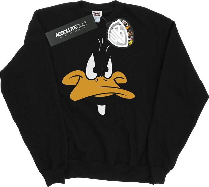 Looney Tunes Daffy Duck Big Face Sweatshirt Mädchen