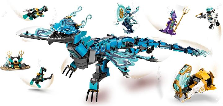 Actual product image LEGO Ninjago 71754 Water Dragon (71754, LEGO Ninjago)