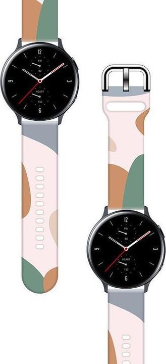Actual product image Hurtel Strap Moro Band For Samsung Galaxy Watch 42mm Silicone Strap Camo Watch Bracelet (11) (Plastic)