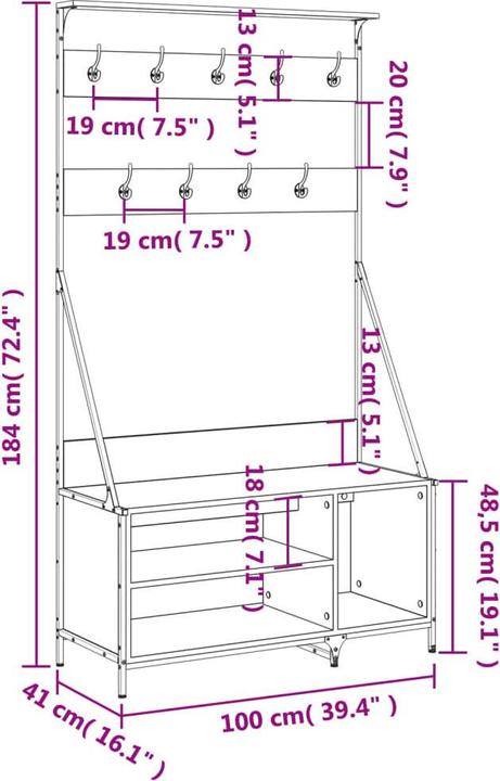 Produktbild VidaXL Huey