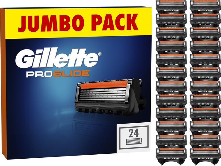 Actual product image Gillette ProGlide Systemklingen 24er - Online Versandvariante Rasierklingen (24 x)