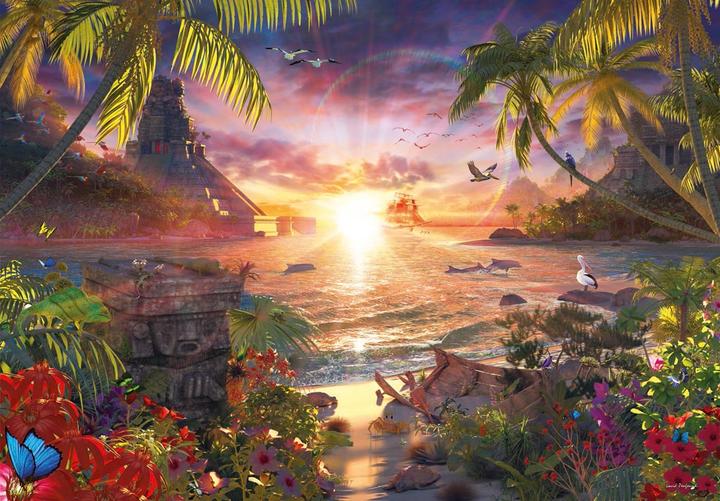 Produktbild Ravensburger Paradiesischer Sonnenuntergang (18000 Teile)