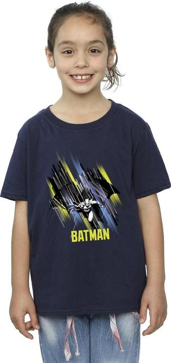 Actual product image Girls Batman Flying Batman Cotton T-Shirt (104)