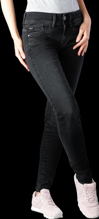 Produktbild G-Star Lynn Mid Skinny Elto Nero Superstretch dusty grey (W33/L32)