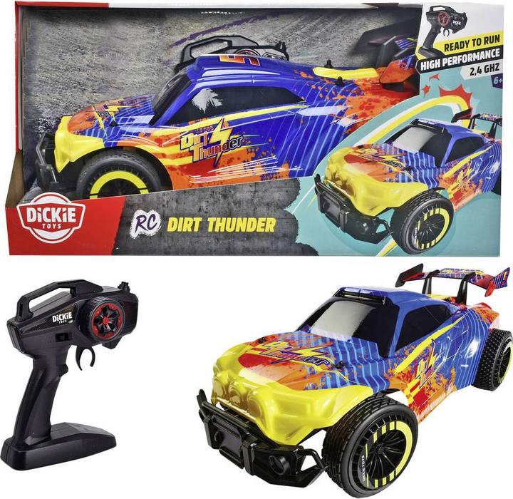 Actual product image Dickie RC model car Dirt Thunder, RTR