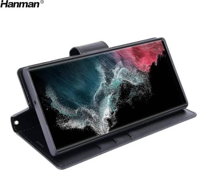 Immagine prodotto Hanman Huawei Mate 20 Lite - Mill Flip Case mit 3 Kartenfächern, schwarz (Mate 20 Lite)