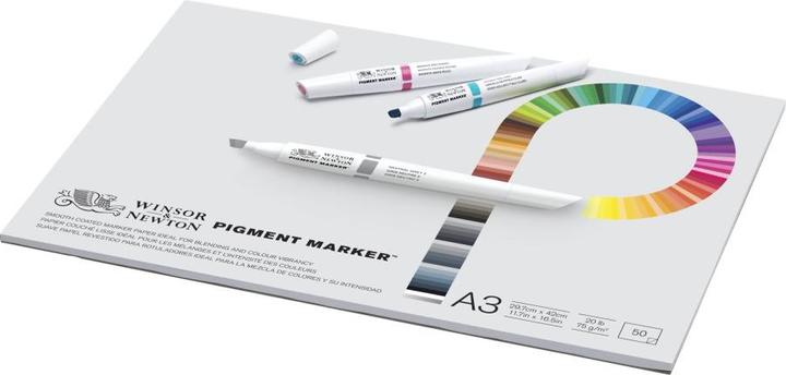 Winsor & Newton Marqueur à pigments Pad 75G A3 50P