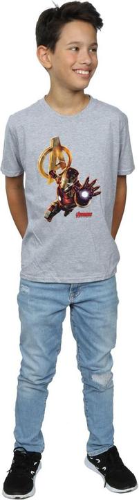 Immagine prodotto Iron Man Pose Maglietta Ragazzi (116)