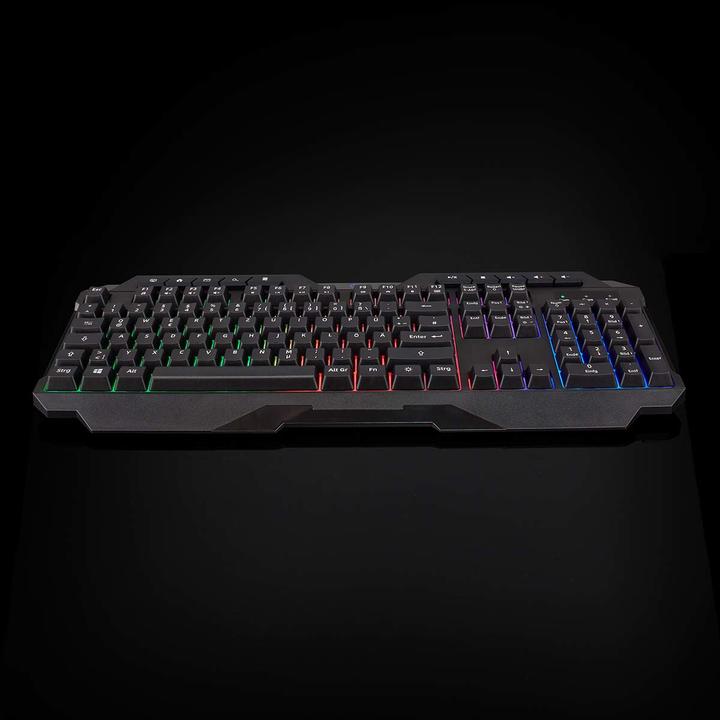 Produktbild Nedis Wired Gaming Keyboard | USB Type-A | Folientasten | LED | QWERTZ | DE-Layout | Netzkabellänge: (DE, Kabelgebunden)