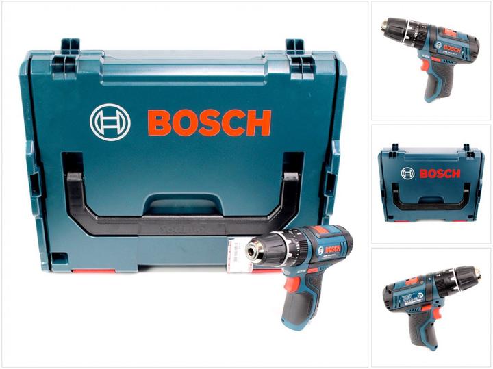 Bosch Professional Bosch GSB 10,8-2-LI Akku Schlagbohrschrauber Solo ( 06019B690E ) + L-Boxx - ohne Akku, ohne Ladegerä (Akkubetrieb)