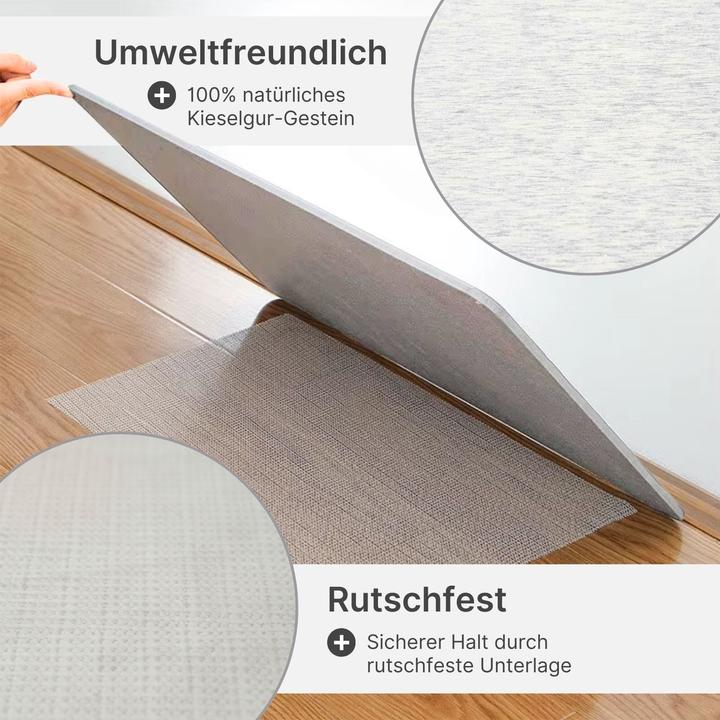 Actual product image Hermex Stone bath mat (60 x 39 cm)