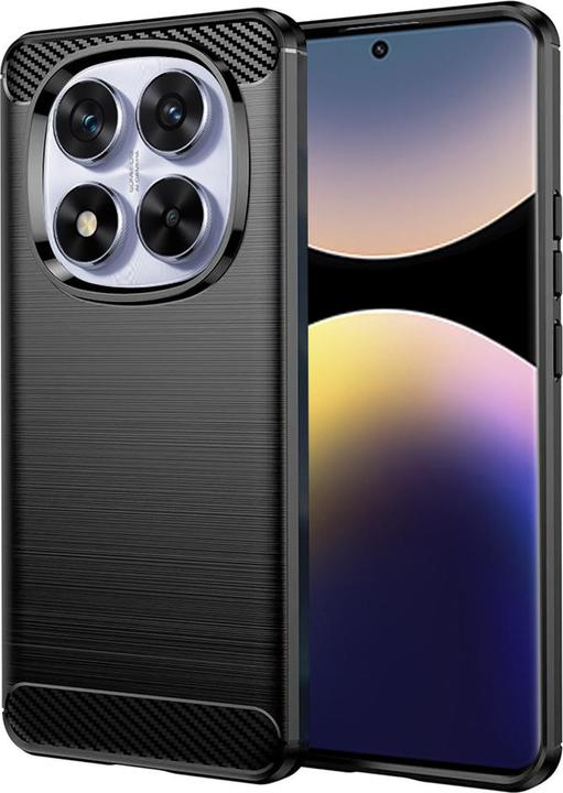 Immagine prodotto Techsuit - Carbon Silicone - Xiaomi Redmi Note 14 Pro 5G / Poco X7 - Black (Xiaomi Redmi Note 14 Pro 5G, Xiaomi Poco X7 Pro)