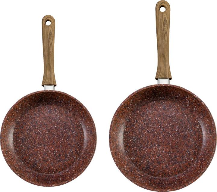Image du produit Livington Copper & Stone Pan (25 cm, Poêle à frire, Cuivre, Aluminium, Acier)