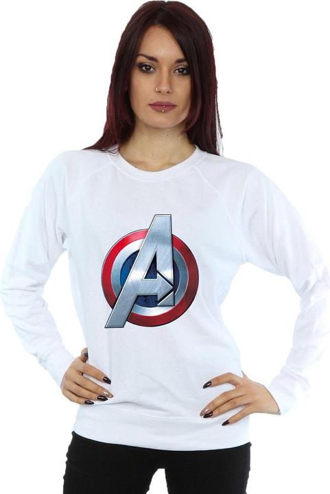 Image du produit - Sweat AVENGERS 3D LOGO - Femme (M)