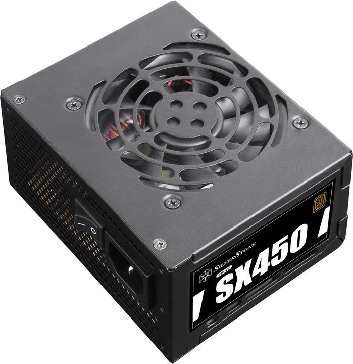 Actual product image Silverstone SST-SX450-B - Power supply (internal) - ATX12V 2.4/ SFX12V (450 W)