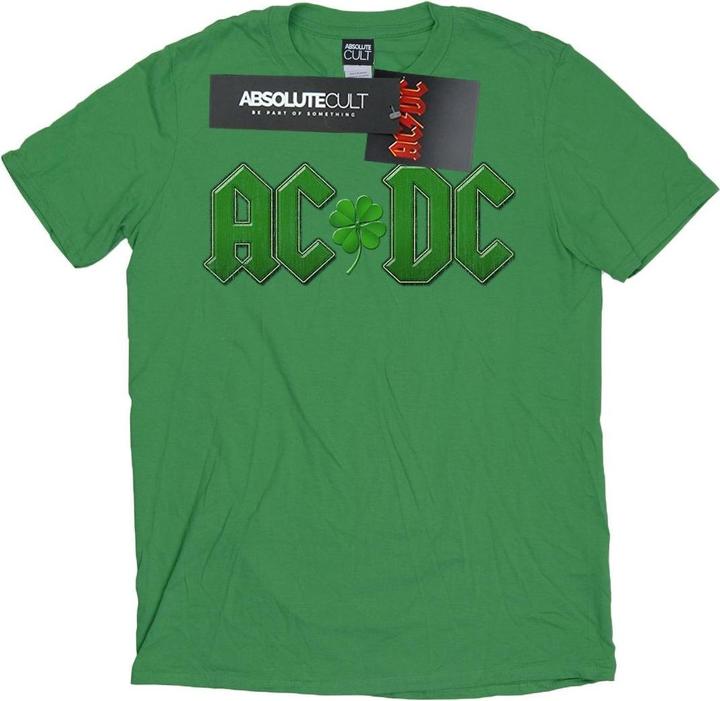 Immagine prodotto AC/DC Shamrock Logo Maglietta Ampia Donna (XL)