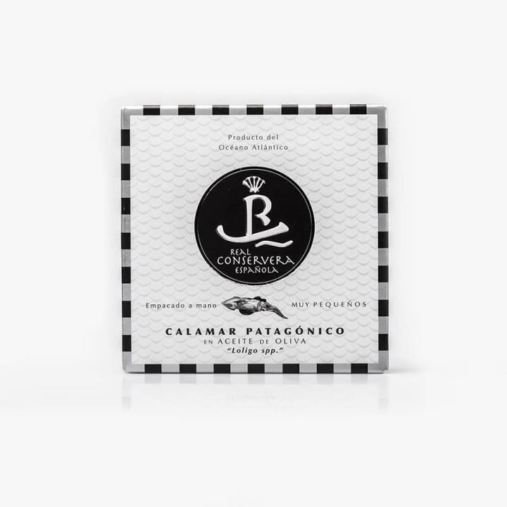 Actual product image Real Conservera Española Squid in olive oil (80 g)