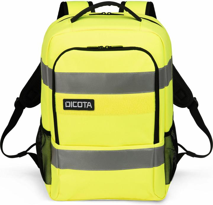 Dicota Backpack HI-VIS Base 24 litre yellow (24 l)