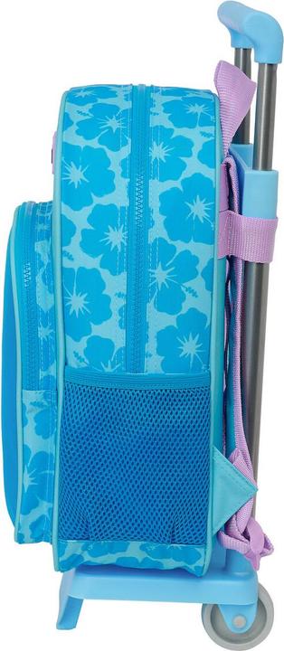Image du produit Lilo & Stitch Sac à dos scolaire à roulettes Hawaii bleu 26 x 34 x 11 cm
