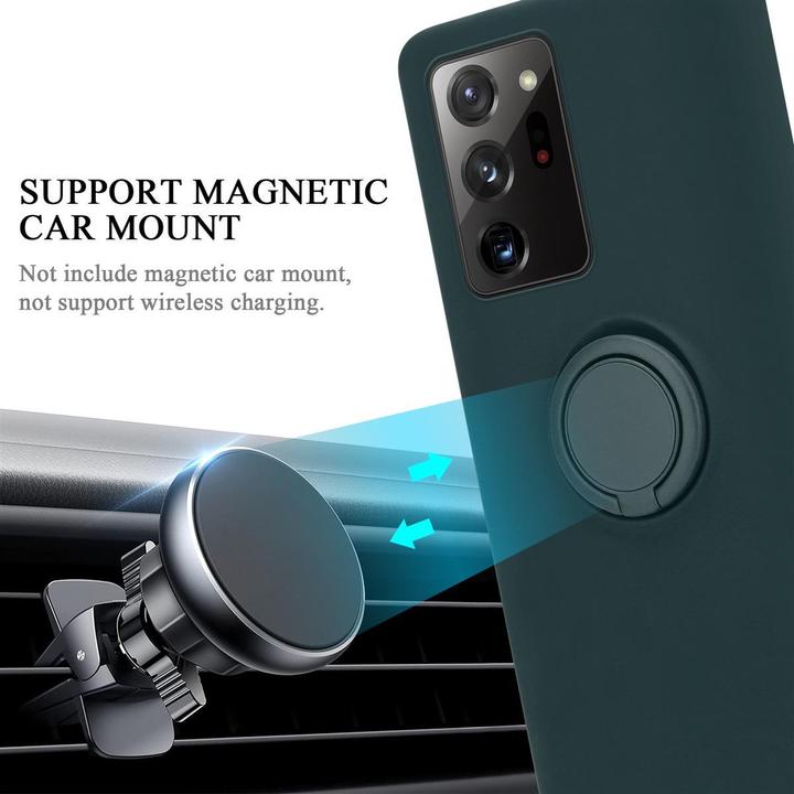 Produktbild Cadorabo TPU Liquid Ring Silicone Case Hülle (Samsung Galaxy Note 20 Ultra)