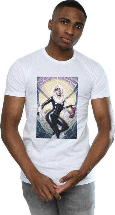 Image du produit - T-shirt BLACK CAT ARTWORK - Homme (XXL)