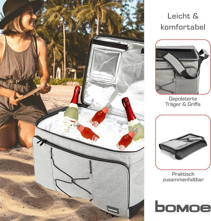 Actual product image Bomoe Cooler bag IceBreezer KT53, 52L, foldable (52 l)