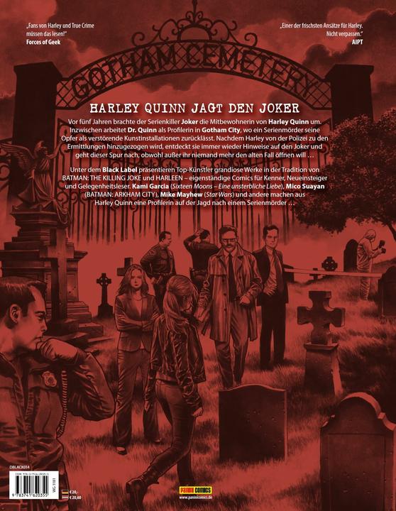Produktbild Panini Joker/Harley: Psychogramm des Grauens (Deutsch, Kami Garcia, 2020)