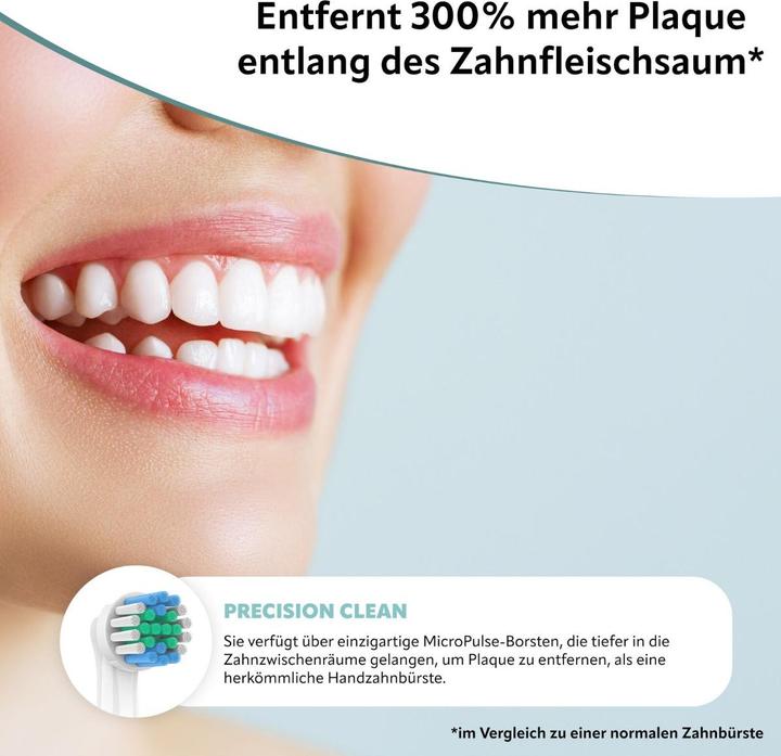 Actual product image Ora-Care Replacement brushes compatible with Oral-B Wide-Angle-Clean 8-pack (8 x)