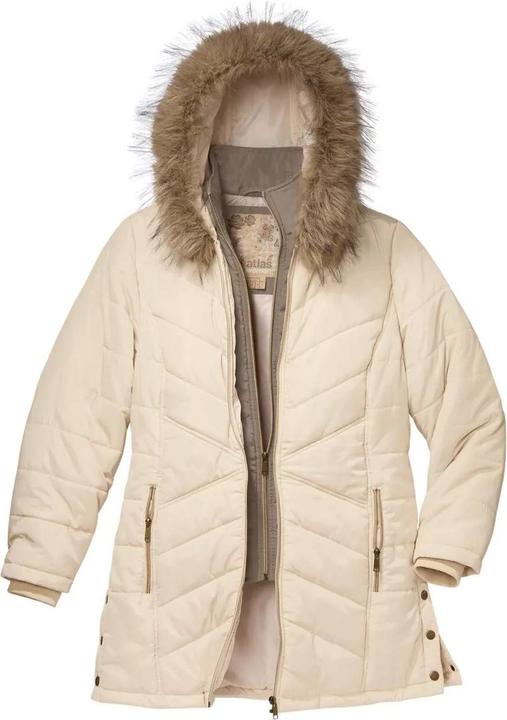 Immagine prodotto Atlas For Women Parka Cappuccio in Pelliccia Sintetica Donna (38 D)