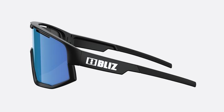 Actual product image Bliz Fusion (Matt Black, Black, White, Smoke w Blue Multi)