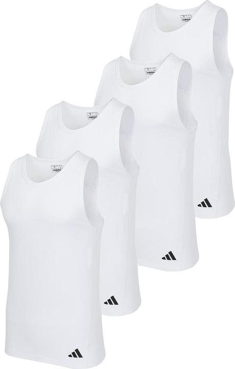 Produktbild adidas 4er Pack Active Flex Cotton Ergonomic Unterhemd / Tanktop (XXL)