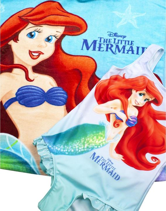 Image du produit The Little Mermaid Ensemble maillot de bain et poncho fille (98)