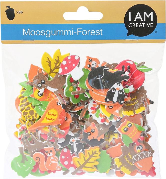 Actual product image I Am Creative Sponge rubber shapes