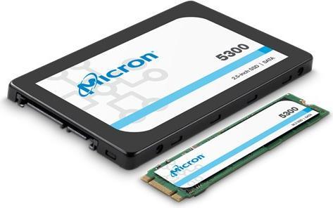 Produktbild Micron Dysk SSD 5300 MAX 960GB SATA 2.5 MTFDDAK960TDT-1AW1ZABYYT (DWPD 5) Tray (960 GB, 2.5")