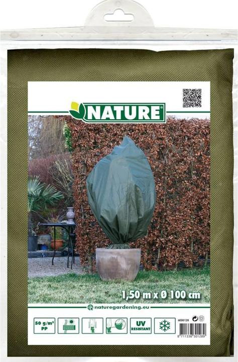 Immagine prodotto Nature Wintervlies-Frostschutzhaube 3 Stk. 50 g/m² 100x50 cm Grün