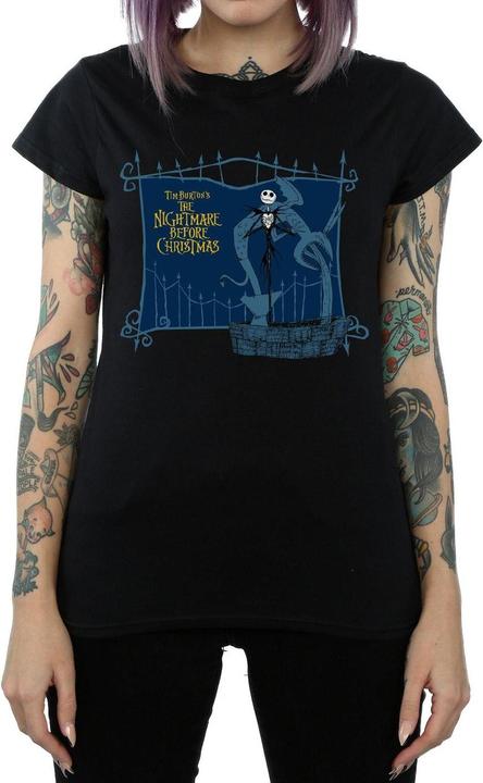 Image du produit Disney - T-shirt NIGHTMARE BEFORE CHRISTMAS JACK AND THE WELL - Femme (XL)